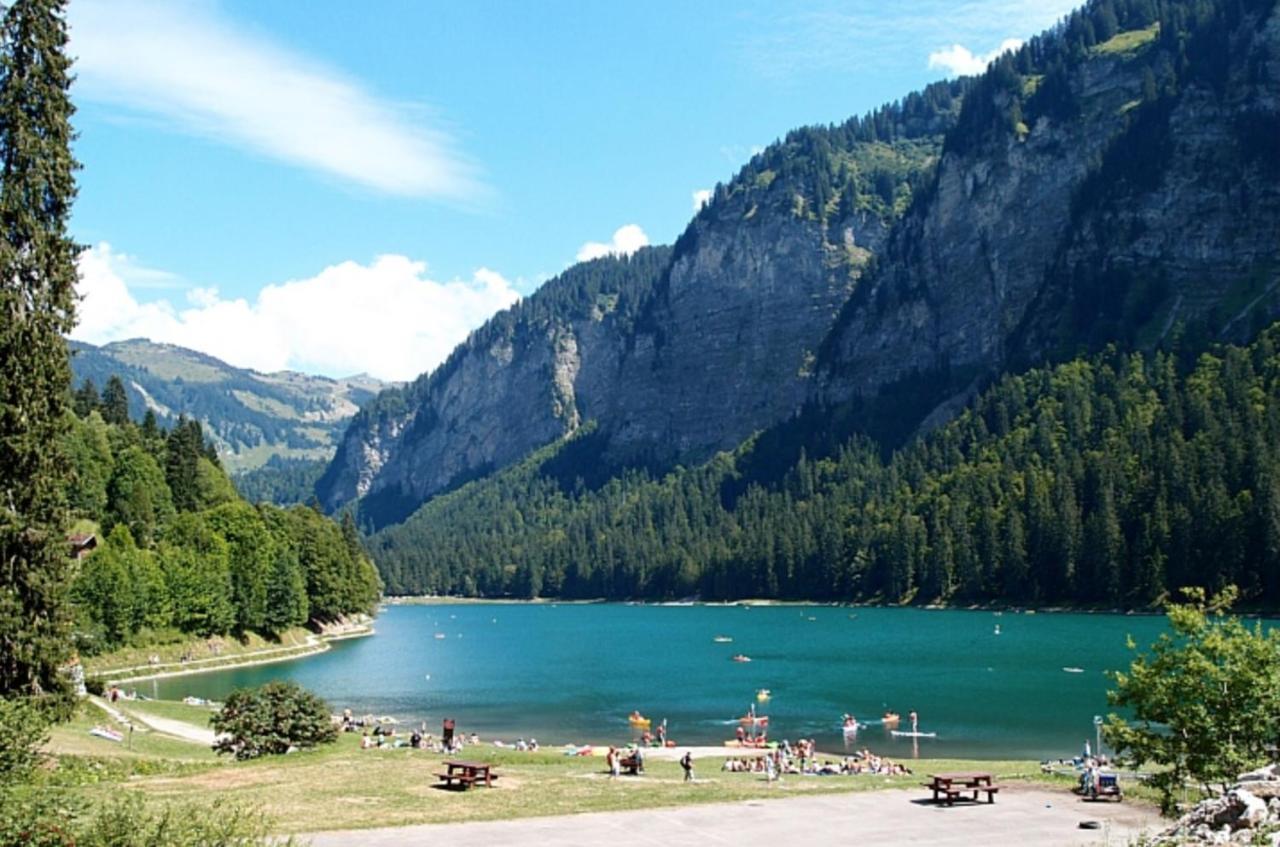 Relai S11 Grand Et Lumineux Studio Avec Coin Montagne 4-6 Pers, Wifi, 30M Des Pistes, Grand Balcon, Draps Non Compris Saint-Jean-dʼAulps Eksteriør bilde