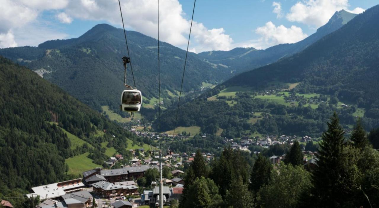 Relai S11 Grand Et Lumineux Studio Avec Coin Montagne 4-6 Pers, Wifi, 30M Des Pistes, Grand Balcon, Draps Non Compris Saint-Jean-dʼAulps Eksteriør bilde