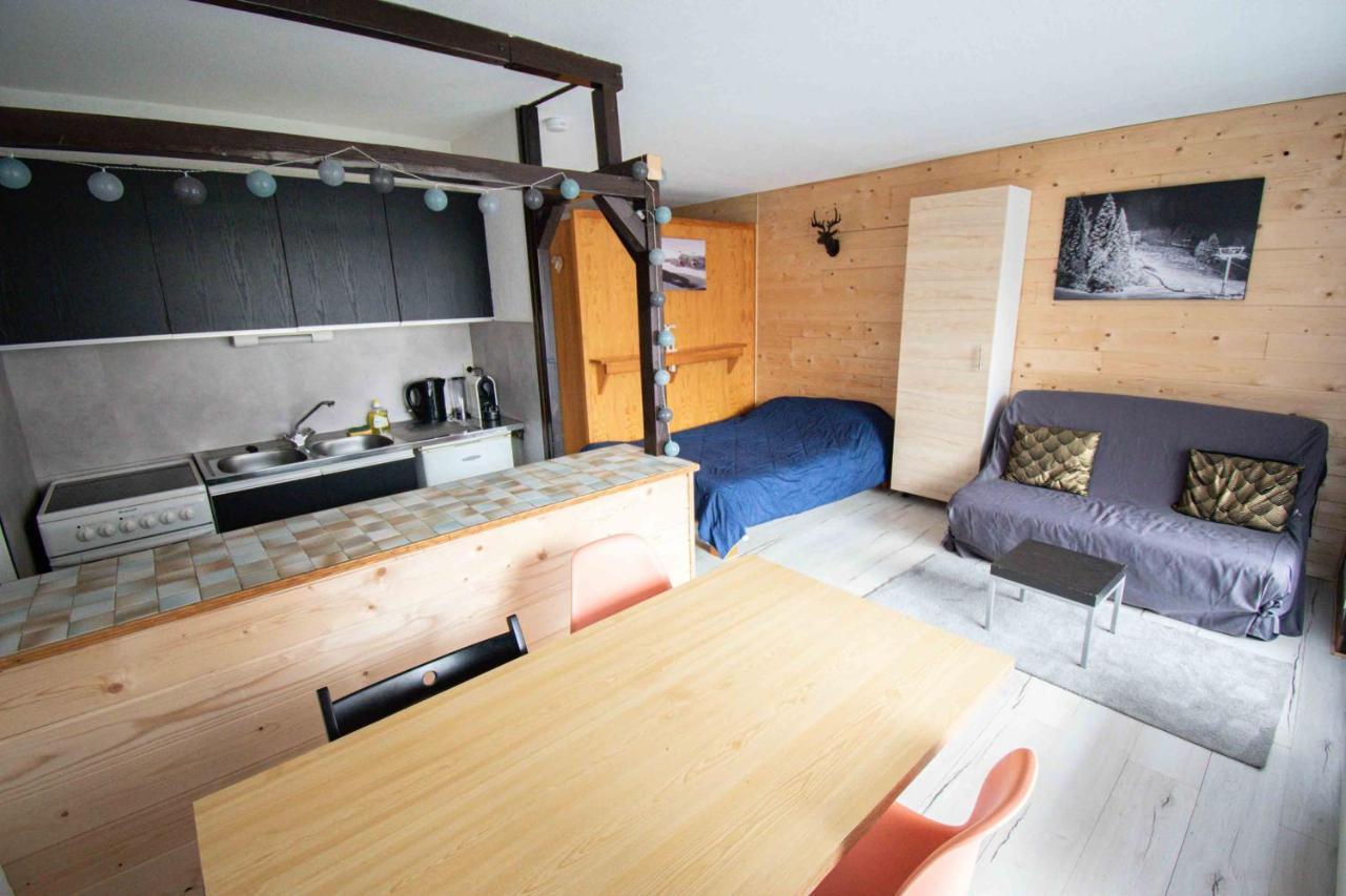 Relai S11 Grand Et Lumineux Studio Avec Coin Montagne 4-6 Pers, Wifi, 30M Des Pistes, Grand Balcon, Draps Non Compris Saint-Jean-dʼAulps Eksteriør bilde