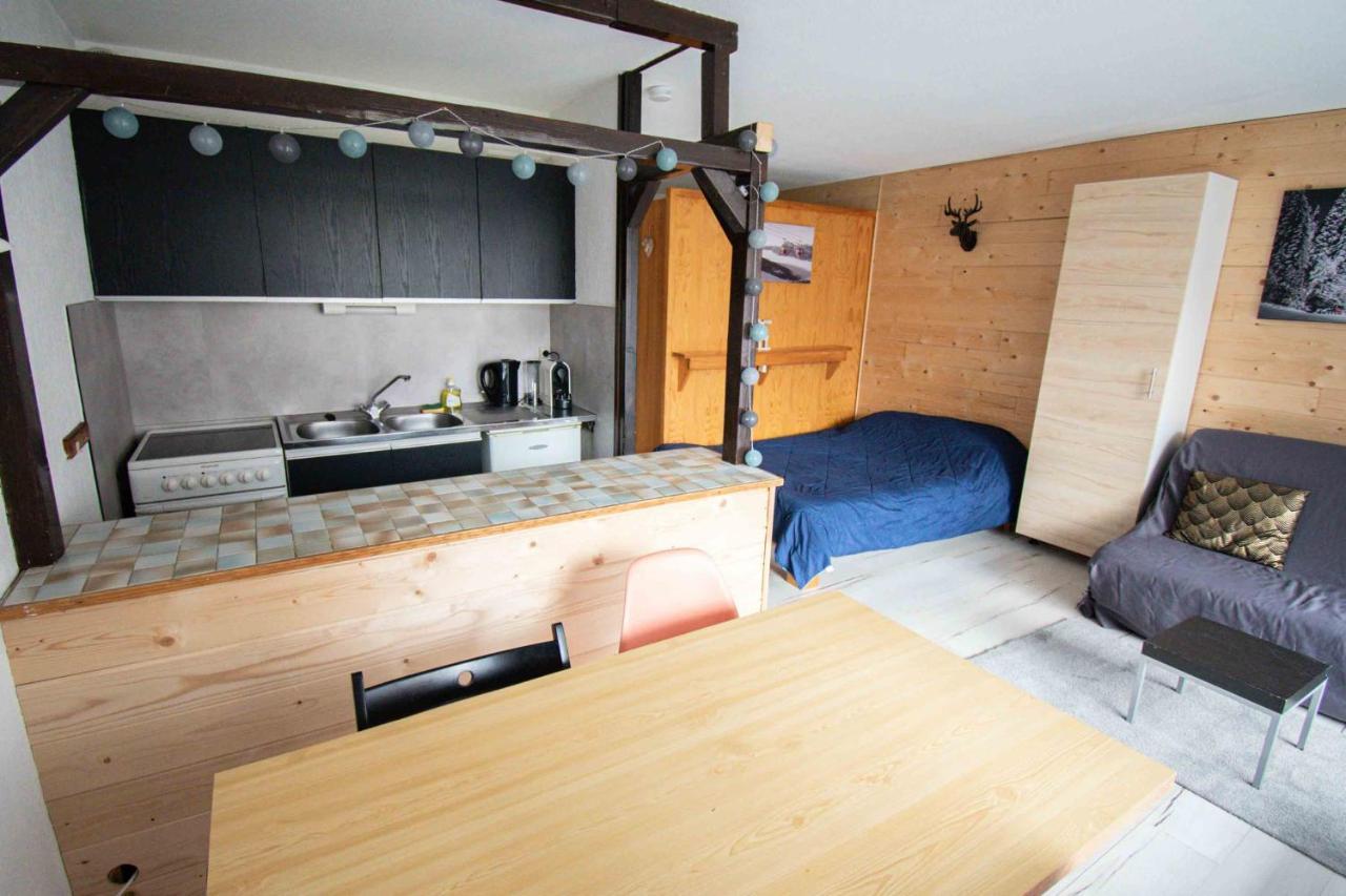 Relai S11 Grand Et Lumineux Studio Avec Coin Montagne 4-6 Pers, Wifi, 30M Des Pistes, Grand Balcon, Draps Non Compris Saint-Jean-dʼAulps Eksteriør bilde