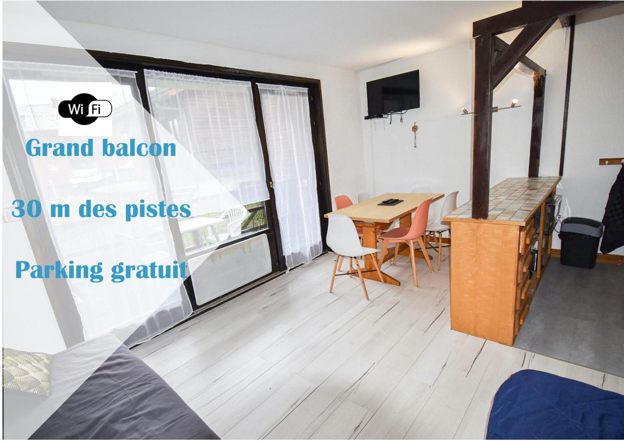 Relai S11 Grand Et Lumineux Studio Avec Coin Montagne 4-6 Pers, Wifi, 30M Des Pistes, Grand Balcon, Draps Non Compris Saint-Jean-dʼAulps Eksteriør bilde